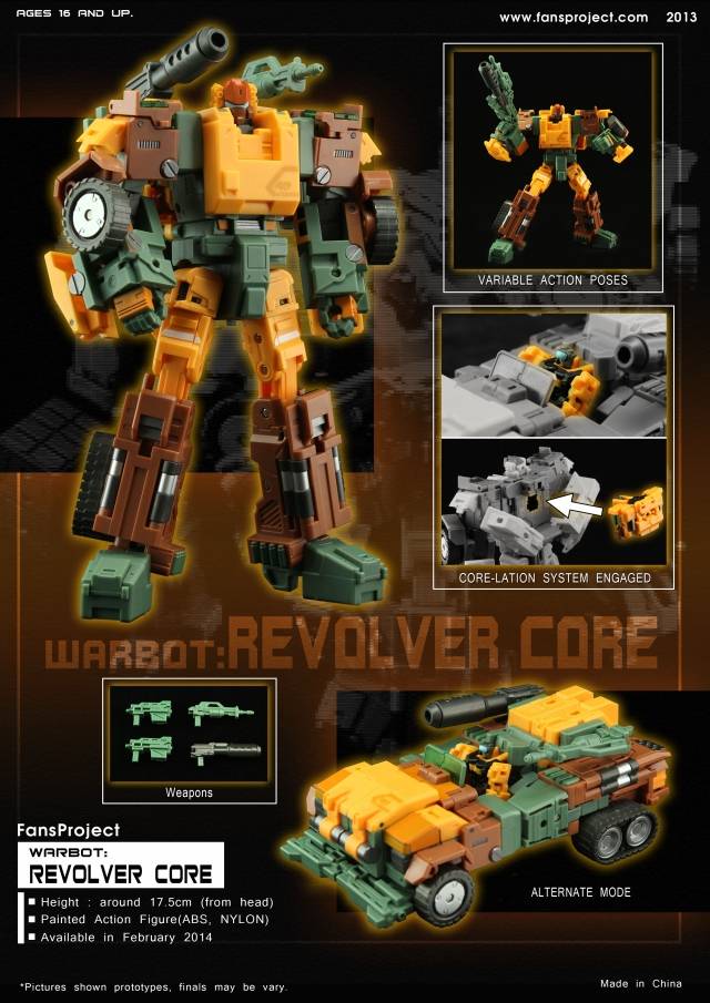 WB004 Revolver | Fansproject Warbot