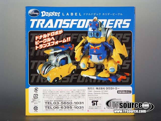 Donald Duck | Transformers Disney Label