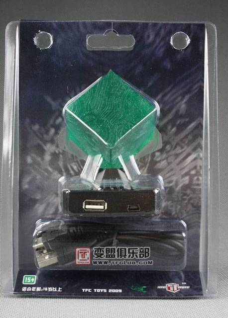 TFC-002R Illuminated Spark Cube and USB Base | TFC Toys