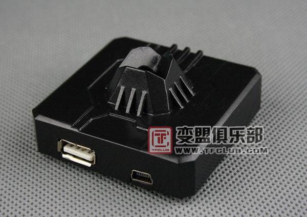 TFC-002R Illuminated Spark Cube and USB Base | TFC Toys