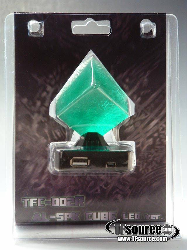 TFC-002R Illuminated Spark Cube and USB Base | TFC Toys