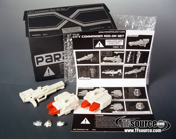 TFX-03 City Commander Gun and Missiles | Fansproject Parallax