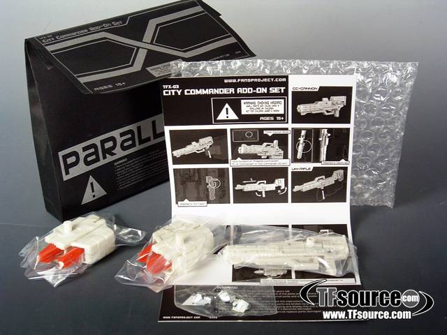 TFX-03 City Commander Gun and Missiles | Fansproject Parallax