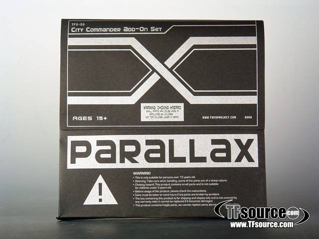 TFX-03 City Commander Gun and Missiles | Fansproject Parallax