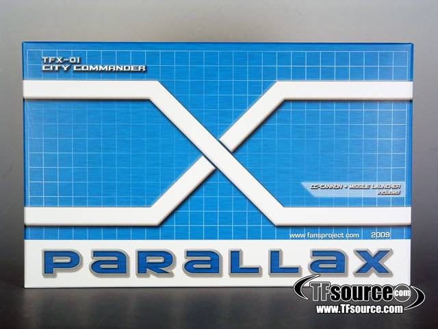 City Commander Trailer set and TFX-03 City Commander Upgrade Kit | Fansproject Parallax