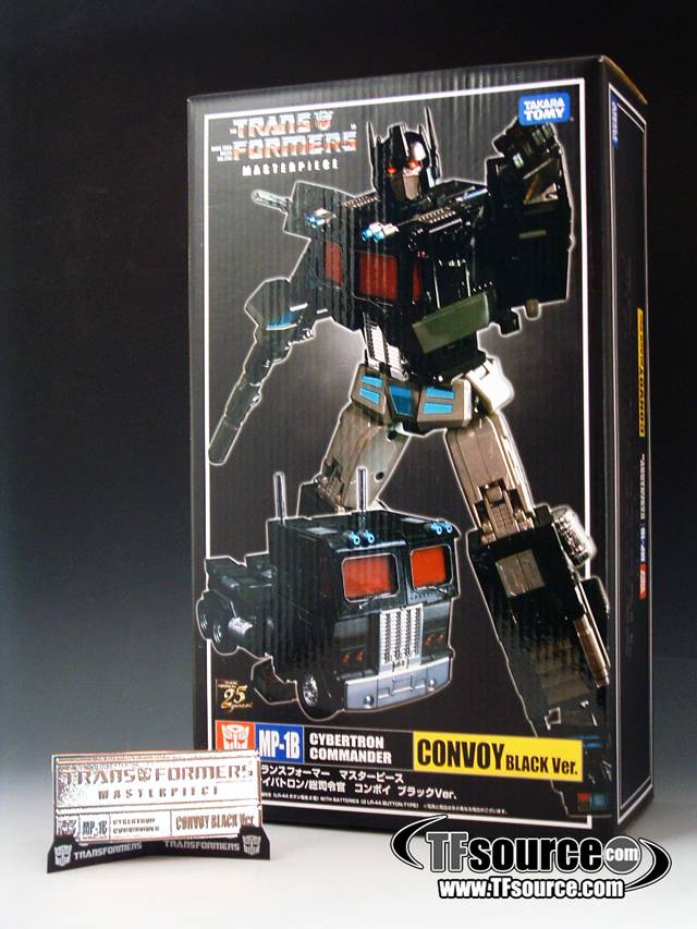 MP-01B Black Convoy Optimus Prime | Transformers Masterpiece