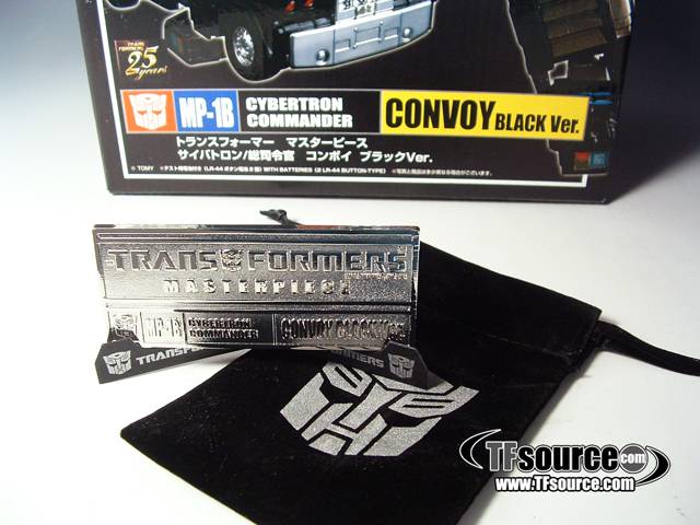 MP-01B Black Convoy Optimus Prime | Transformers Masterpiece