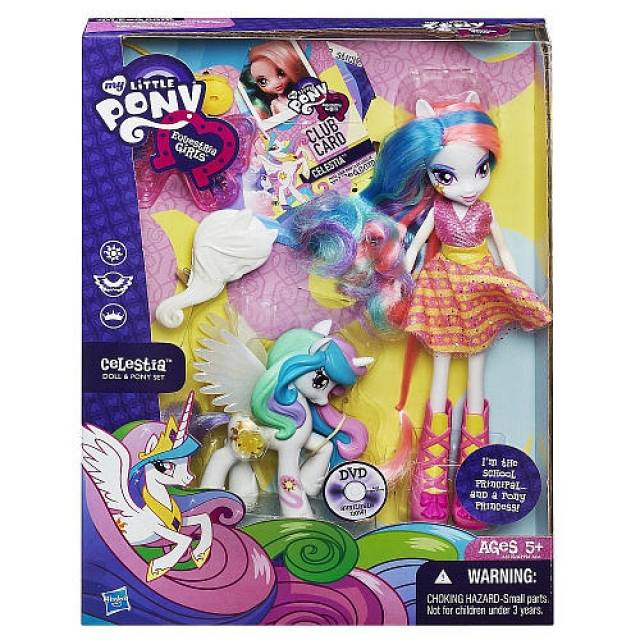 Celestia Doll and Pony Set | Equestria Girls I My Little Pony