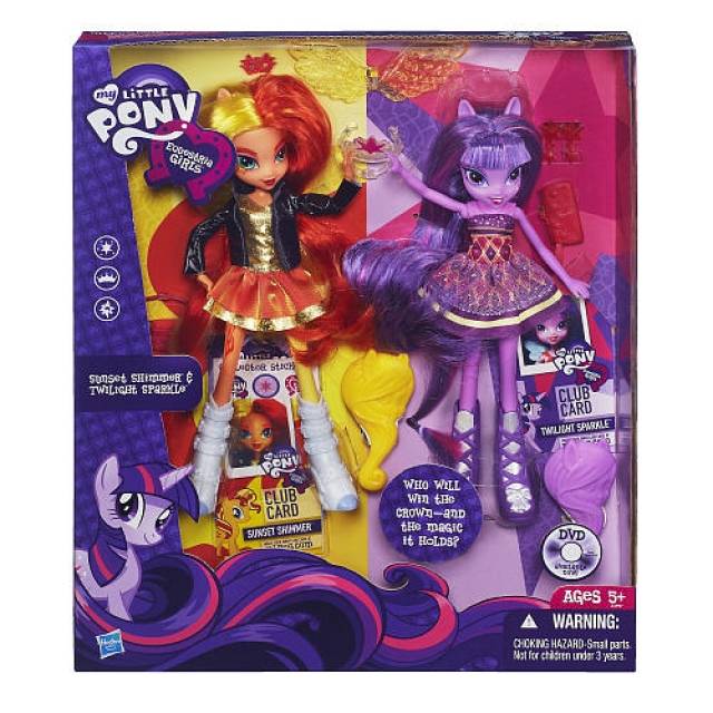 Sunset Shimmer and Twilight Sparkle | Equestria Girls I My Little Pony