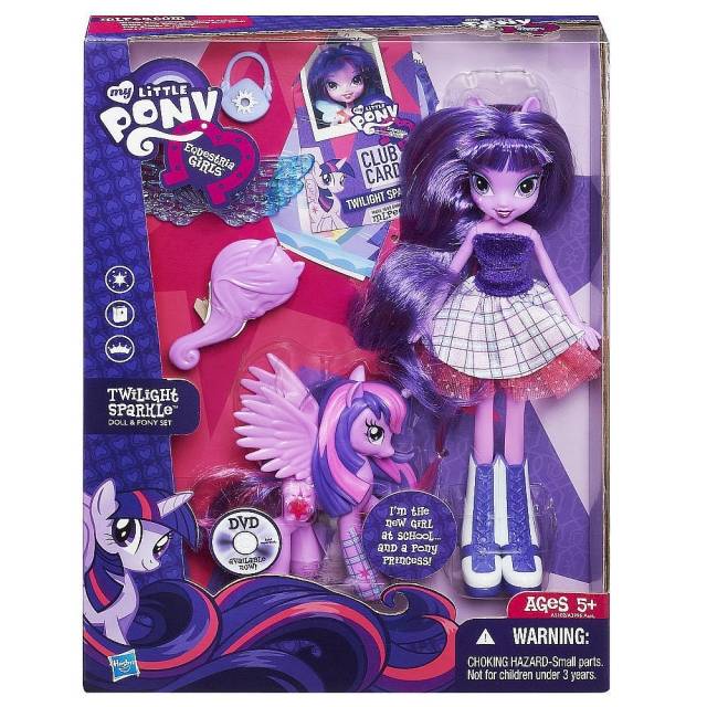 Twilight Sparkle Doll and Pony Set | Equestria Girls I My Little Pony