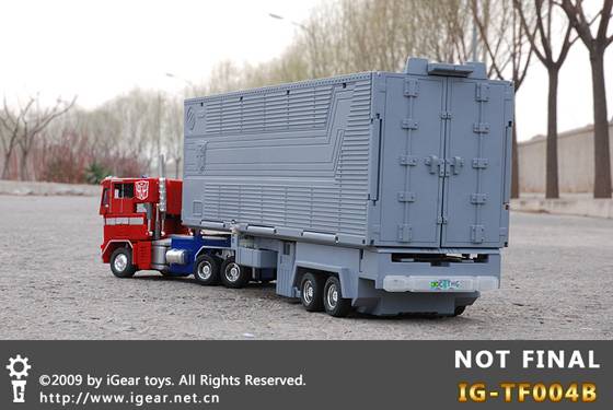 Masterpiece big Trailer Original Colors | Igear Mini Warriors