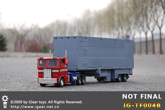Masterpiece big Trailer Original Colors | Igear Mini Warriors