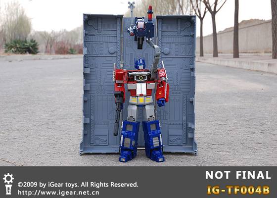 Masterpiece big Trailer Original Colors | Igear Mini Warriors