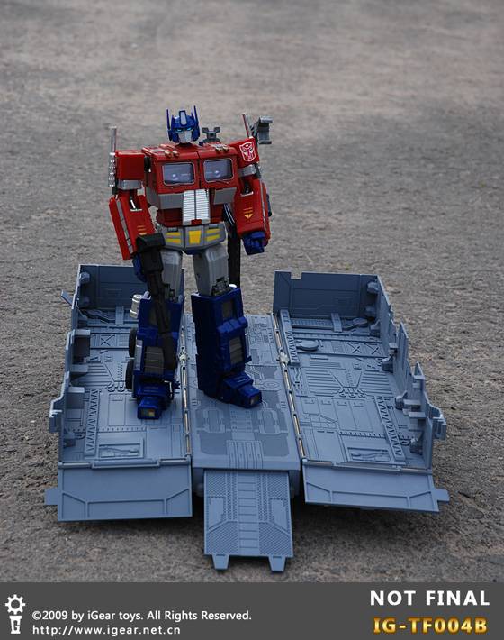 Masterpiece big Trailer Original Colors | Igear Mini Warriors