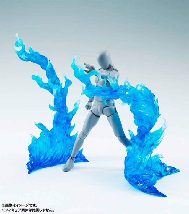 Burning Flame Blue Version S.H. Figuarts Tamashii Effects | Bandai Tamashii Nations