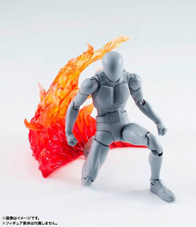 Burning Flame Red Version S.H. Figuarts Tamashii Effects | Bandai Tamashii Nations