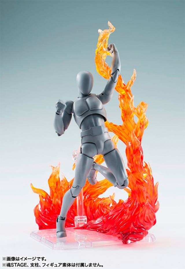 Burning Flame Red Version S.H. Figuarts Tamashii Effects | Bandai Tamashii Nations