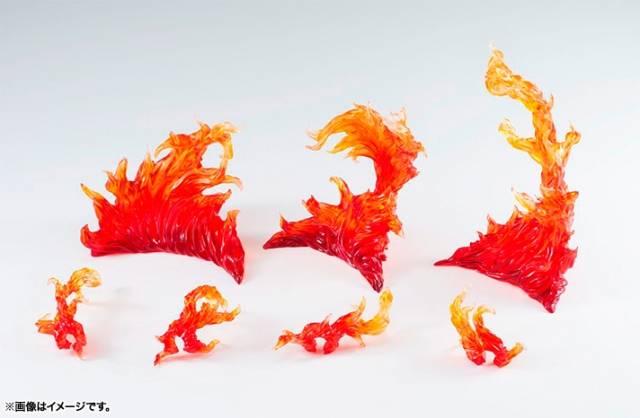 Burning Flame Red Version S.H. Figuarts Tamashii Effects | Bandai Tamashii Nations