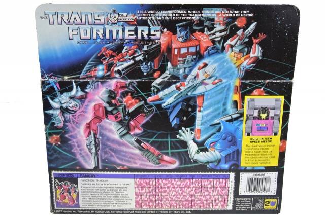 Fangry Headmaster Vintage Transformers G1