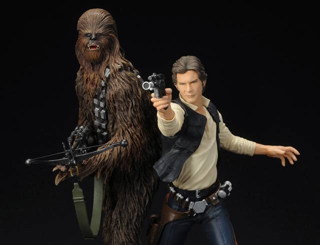 Han Solo and Chewbacca | Star Wars | Kotobukiya