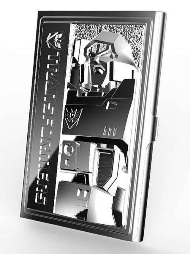 Megatron Business Card Holder 30th Anniversary | Transformers G1 Generation One