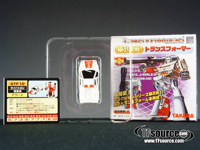 WST GTF10 Alert Red Alert | Worlds Smallest Transformers
