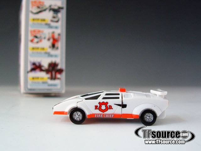 WST GTF10 Alert Red Alert | Worlds Smallest Transformers