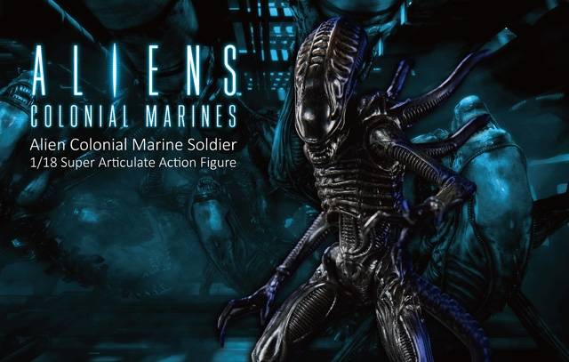 Alien Soldier 1:18 Scale | Aliens | Hiya Toys