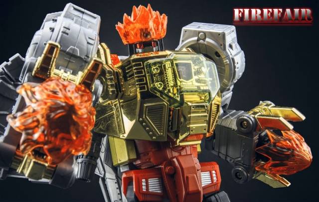 FF-01 the King of Fire Transformers Masterpiece Grimlock Add-on Kit | Fire Fair | Upgrade Kit