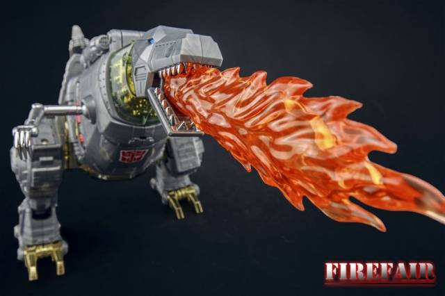 FF-01 the King of Fire Transformers Masterpiece Grimlock Add-on Kit | Fire Fair | Upgrade Kit