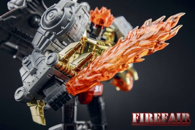 FF-01 the King of Fire Transformers Masterpiece Grimlock Add-on Kit | Fire Fair | Upgrade Kit
