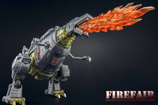 FF-01 the King of Fire Transformers Masterpiece Grimlock Add-on Kit | Fire Fair | Upgrade Kit