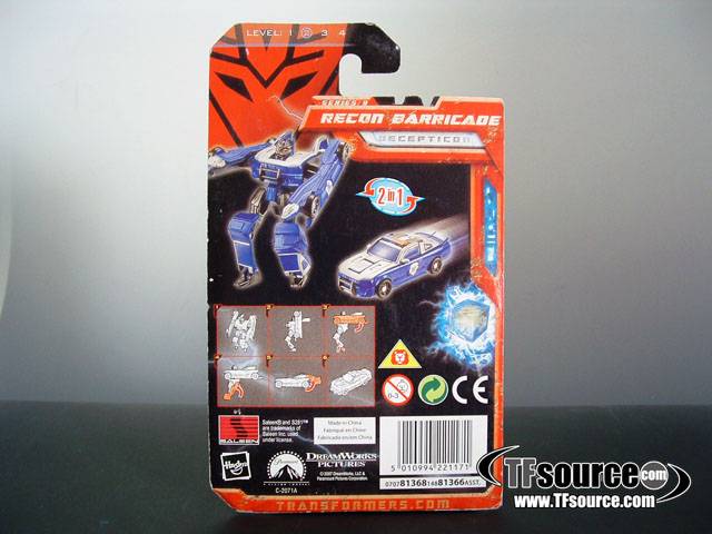 Legends Class Recon Barricade | Transformers the Movie