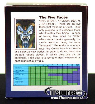 Quint-01 Quintesson Judge | Impossible Toys