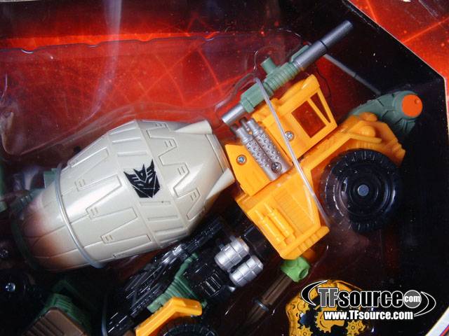 Voyager Class Decepticon Heavy Load with Drill Bit Mini-Con | Transformers Universe