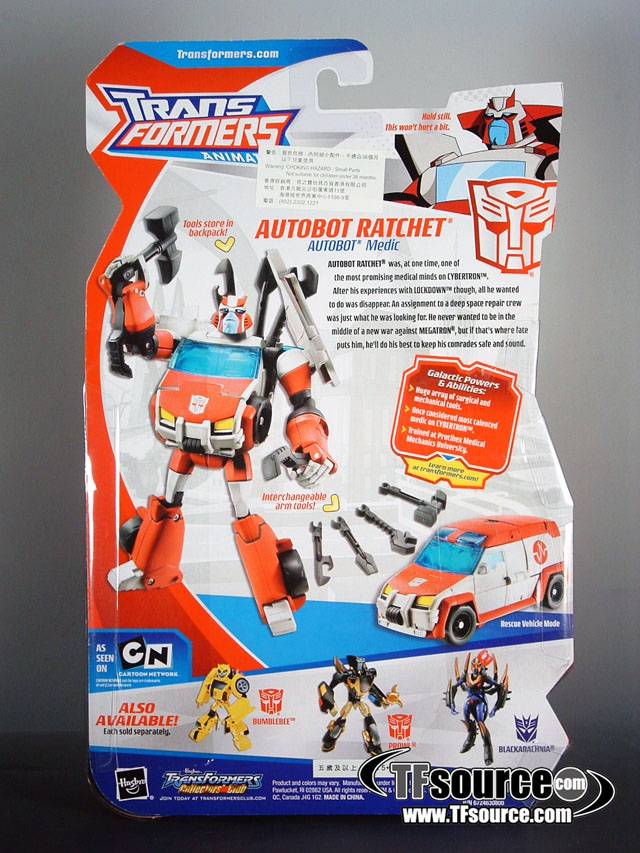 Deluxe Class Autobot Ratchet  | Transformers Animated