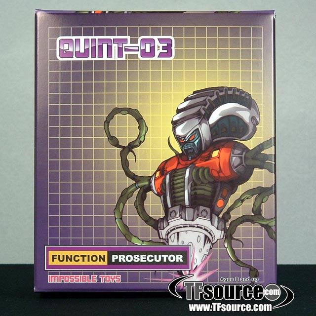 Quint-03 Quintesson Prosecutor | Impossible Toys