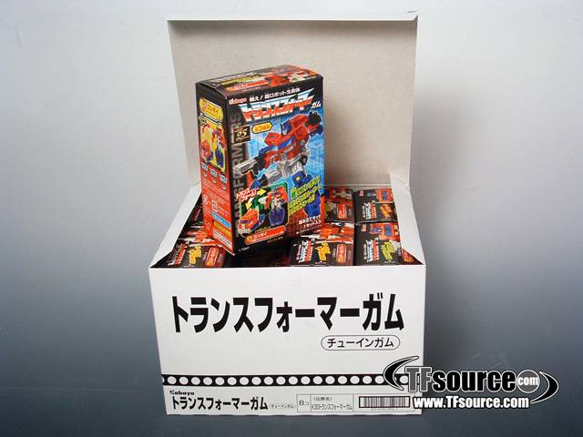 Wave 1 Assorted box of 8 Figures | Transformers Kabaya Candy Kit