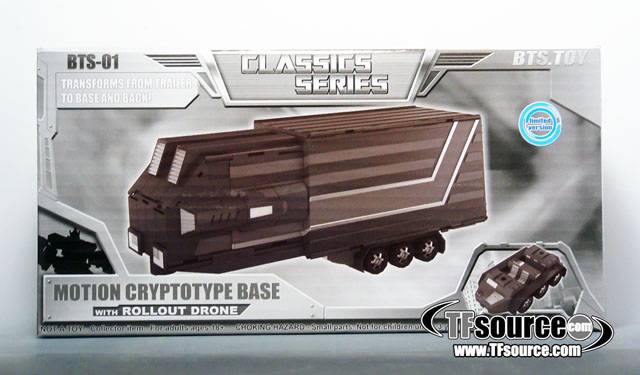 BTS-01 Motion Cryptotype Base with Rollout Drone | BTS Toy