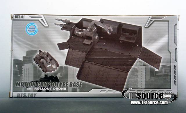BTS-01 Motion Cryptotype Base with Rollout Drone | BTS Toy