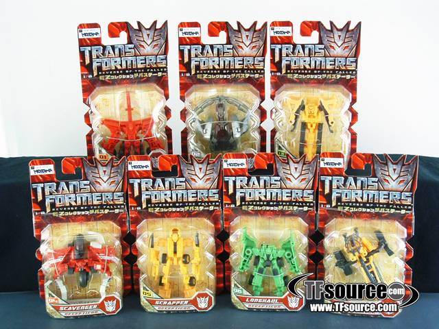 Devastator Movie Color Version Set of 6 | Transformers 2 ROTF Revenge of the Fallen EZ Collection