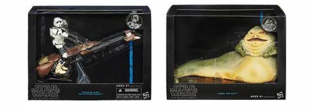 Jabba the Hutt and Speeder Bike 6-Inch Scale | Star Wars The Black Series