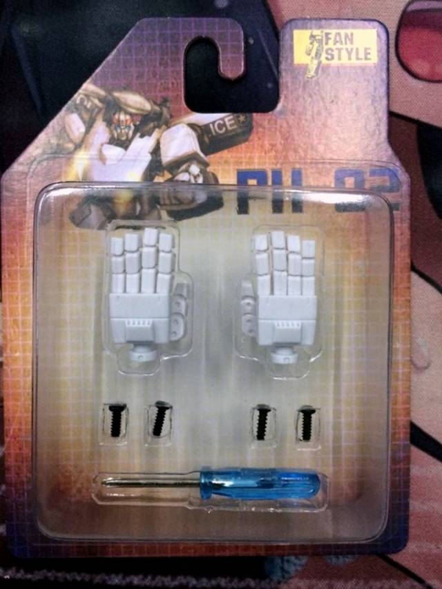 Hand Upgrade Kit Blue Version for Transformers Masterpiece MP-17 Prowl | Fans Style
