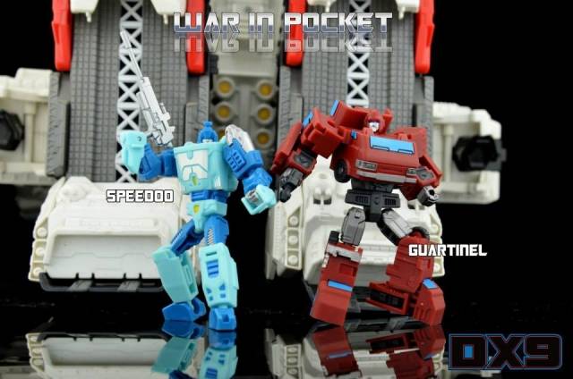X01 Speedoo and X02 Guartinel Set of 2 | DX9 Toys War in Pocket