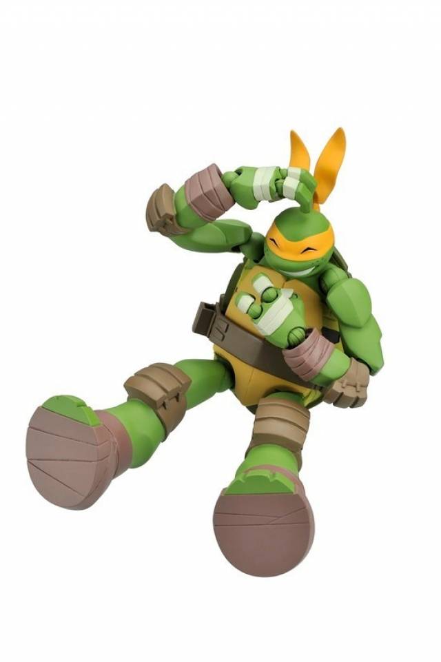 Set of 4 | Teenage Mutant Ninja Turtles Revoltech | Kaiyodo