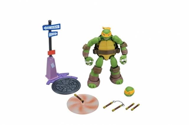 Set of 4 | Teenage Mutant Ninja Turtles Revoltech | Kaiyodo