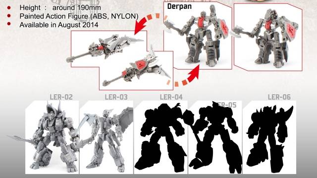 LER-01 Columpio and Drepan | Fansproject Lost Exo Realm