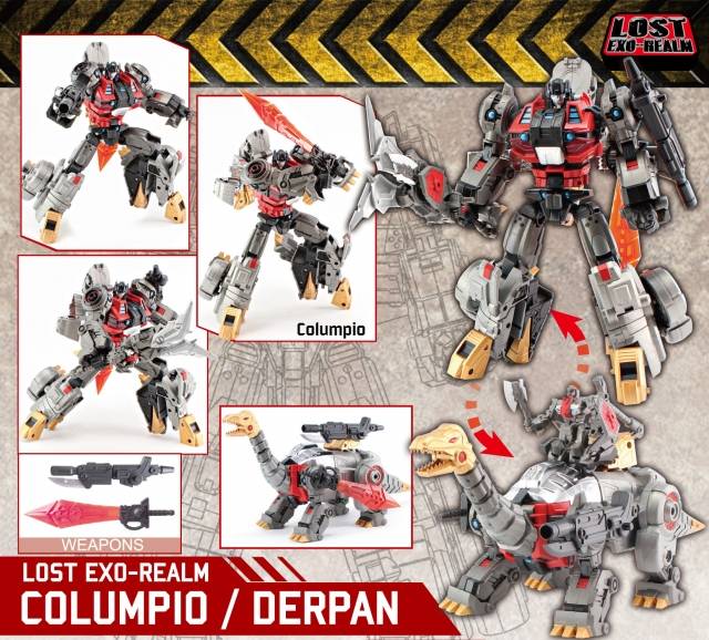 LER-01 Columpio and Drepan | Fansproject Lost Exo Realm