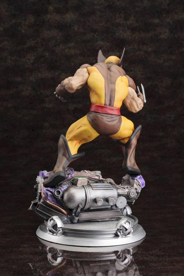 Wolverine Brown Costume  Fine Art Statue | Marvel | Kotobukiya