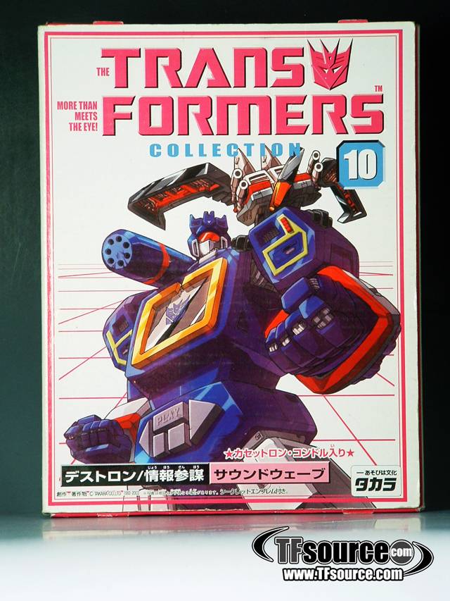 #10 Soundwave and Laserbeak Transformers G1 | the Transformers Collection Book Style Reissue